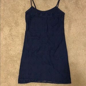 Lilly Pulitzer Navy Lace Dress